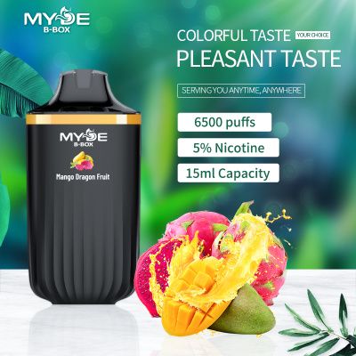 پاد یکبار مصرف 6500 پاف | MYDE B-BOX 6500puffs